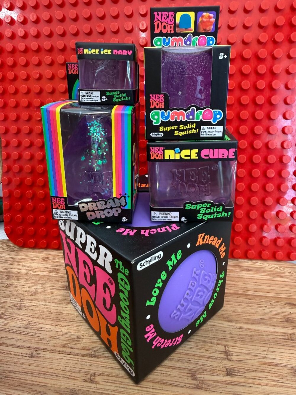 NEW! 💜 Purple NEEDOH 5 pack! 5 stars! Ships 🚀 ! The Perfect Gift!
